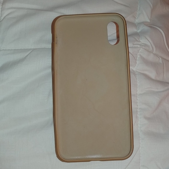 Iphone xs phone case with popsocket attached gold - Picture 4 of 4